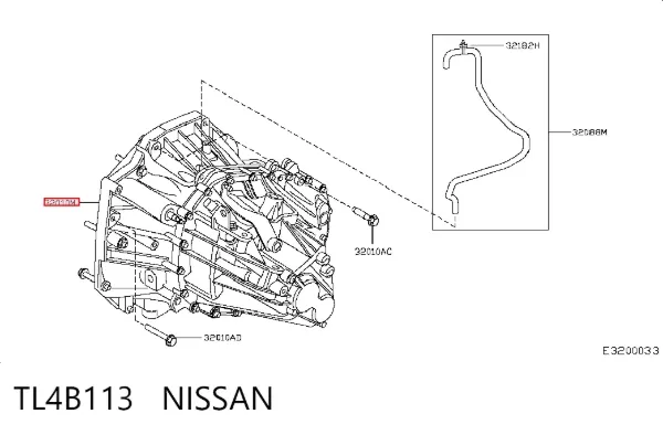 Коробка передач TL4B113 Nissan/Infiniti