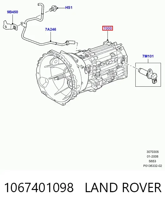 Коробка передач Land Rover Discovery III