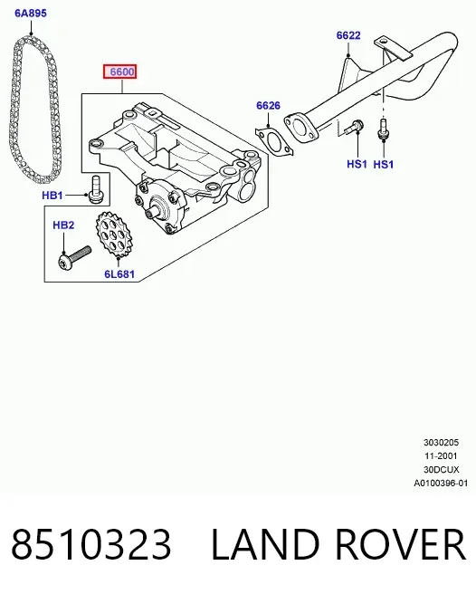  8510323 Land Rover