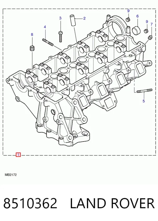 ГБЦ Land Rover Freelander I