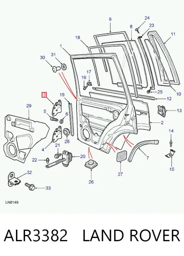 ALR3382 Land Rover