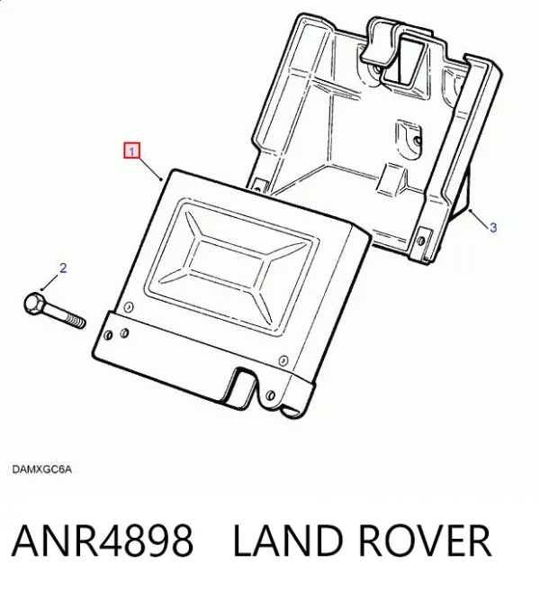 Модуль керування (ЕБУ) АБС (ABS) ANR4898 Land Rover