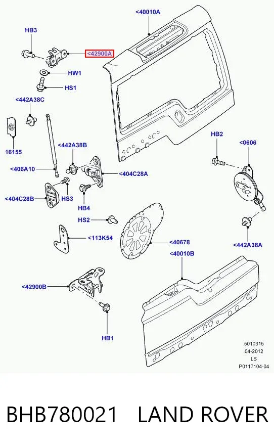  BHB780021 Land Rover