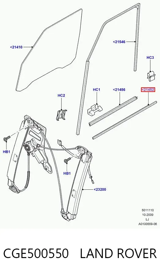  CGE500550 Land Rover