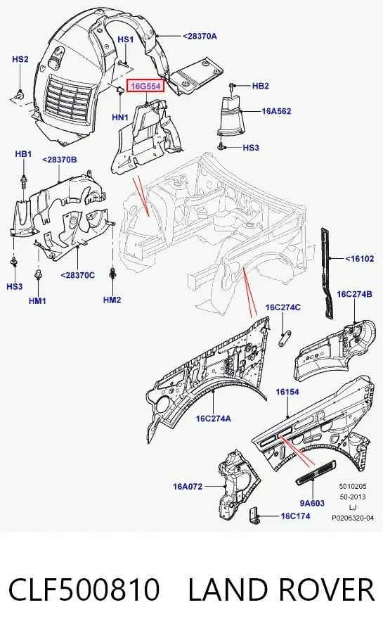  CLF500810 Land Rover