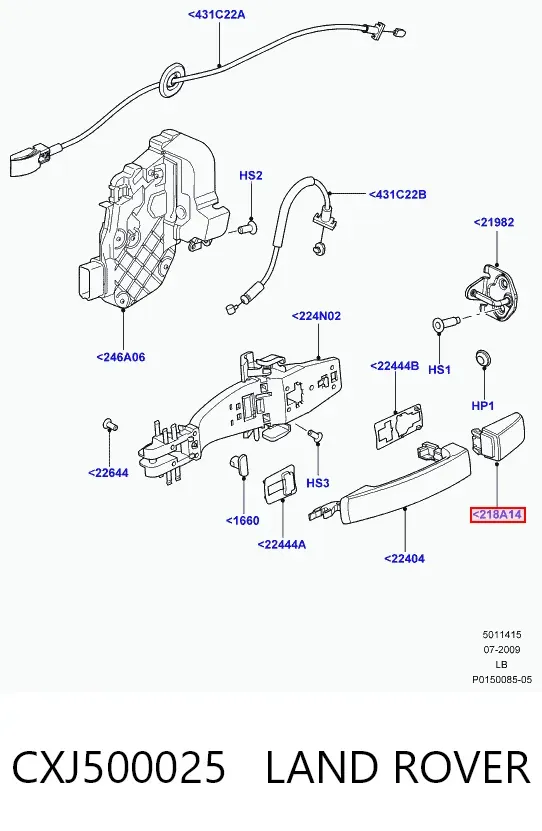  CXJ500025 Land Rover