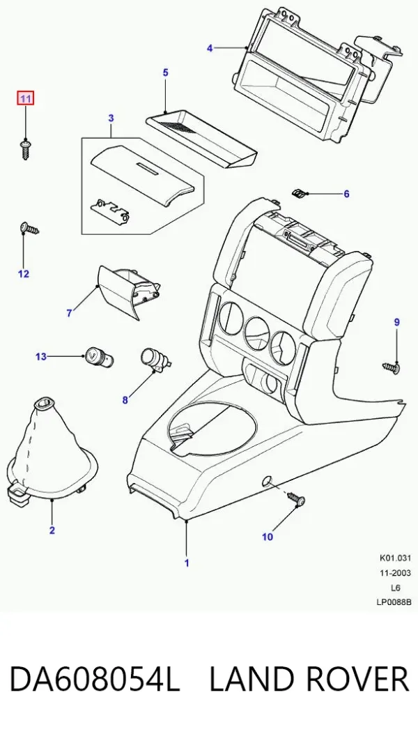 DA608054L Land Rover