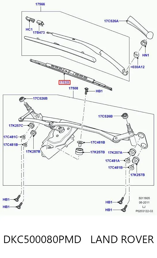  DKC500080PMD Land Rover