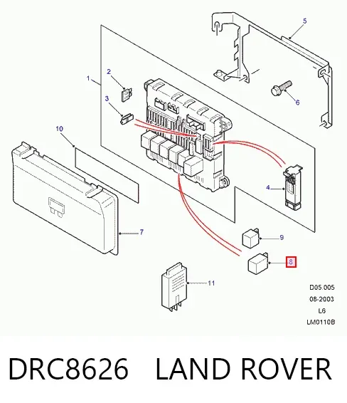  DRC8626 Land Rover