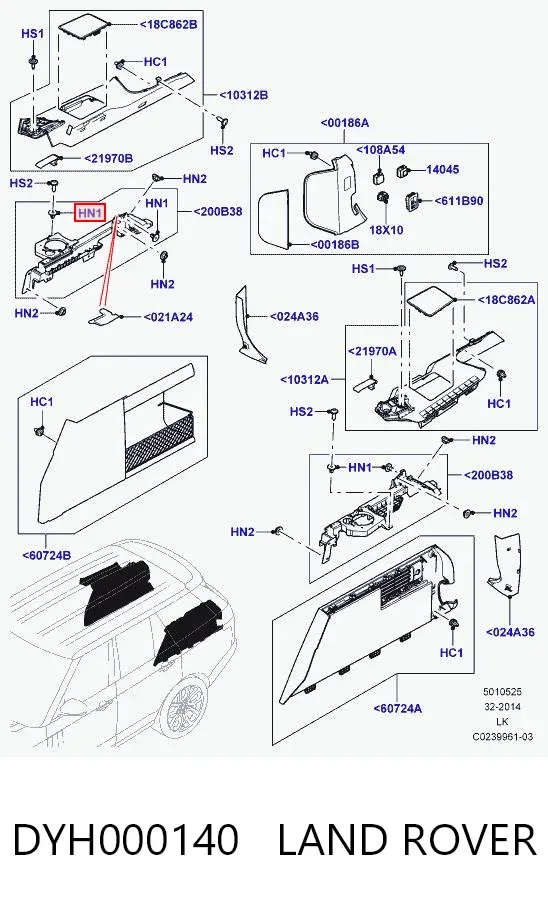  DYH000140 Land Rover