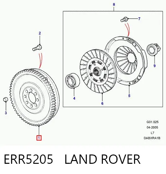 Маховик Land Rover Range Rover II