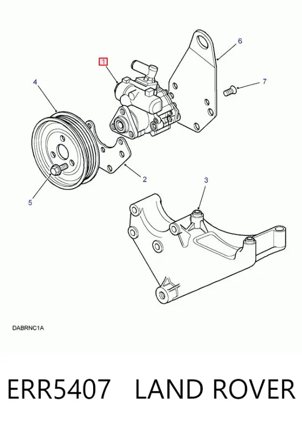 Насос ГУР Land Rover Range Rover II