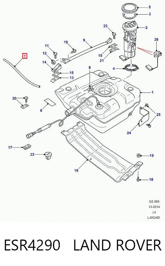  ESR4290 Land Rover