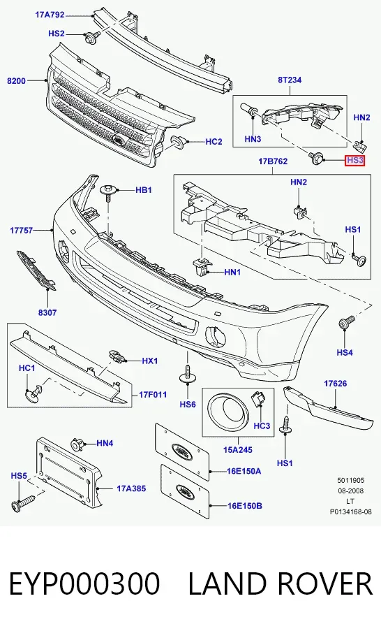  EYP000300 Land Rover