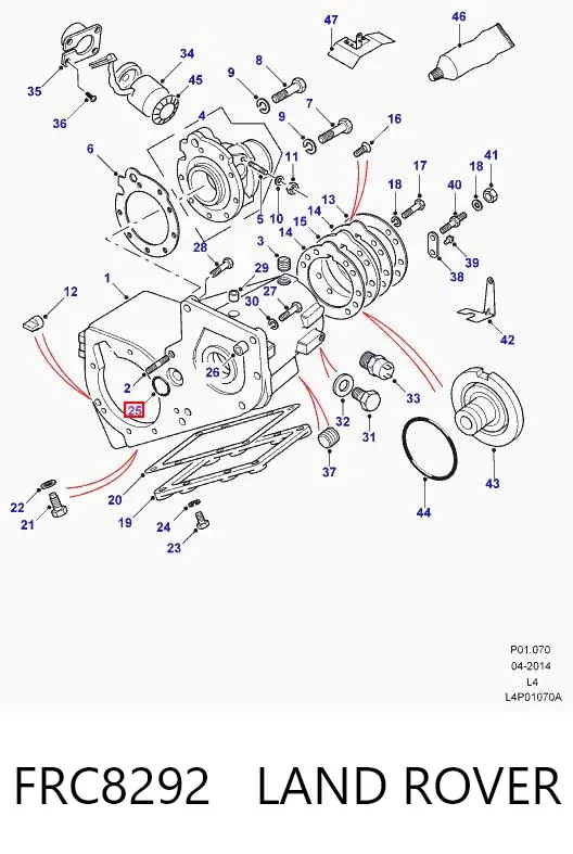  FRC8292 Land Rover