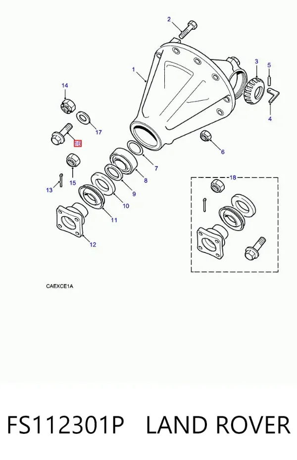  FS112301P Land Rover
