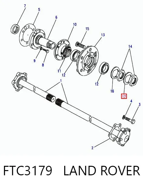  FTC3179 Land Rover