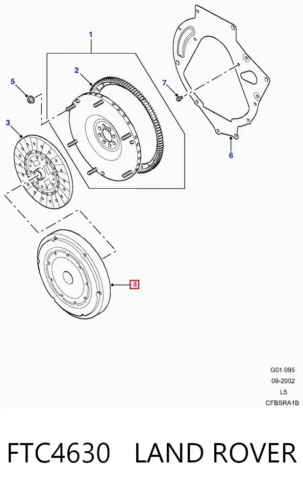 Корзина зчеплення FTC4630 Allmakes