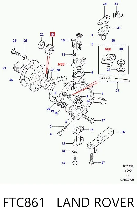  FTC861 Land Rover