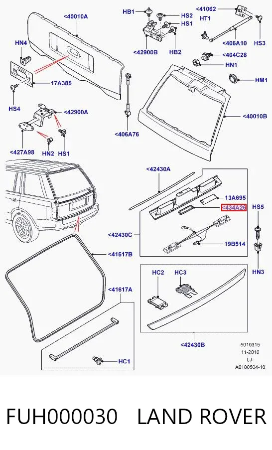  FUH000030 Land Rover