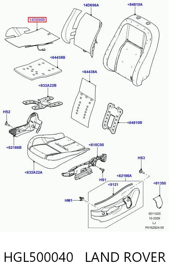  HGL500040 Land Rover