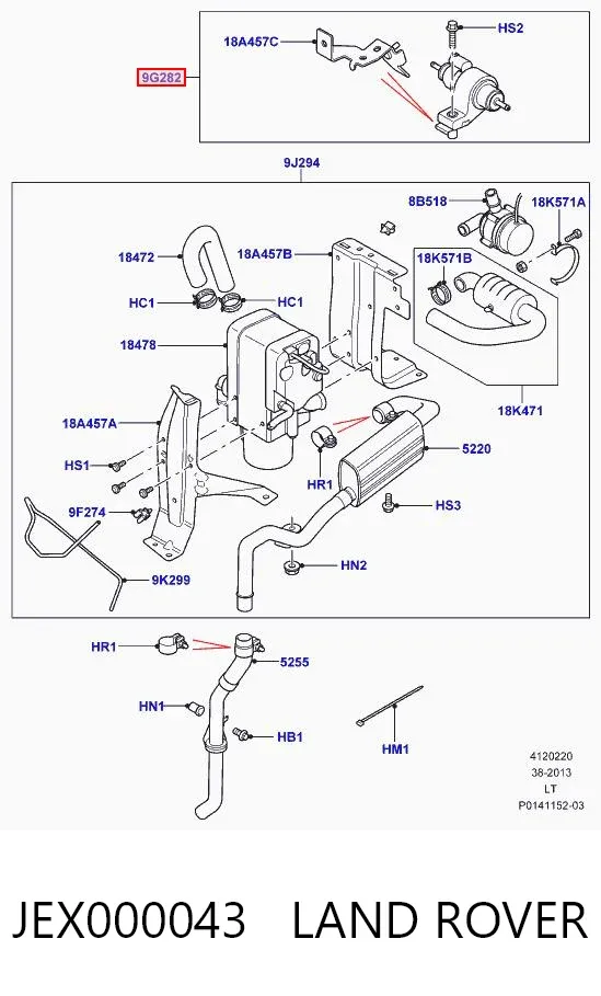  JEX000043 Land Rover