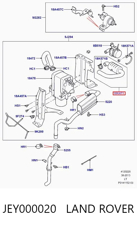  JEY000020 Land Rover