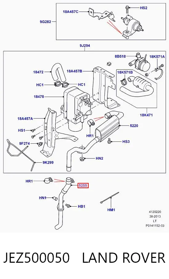  JEZ500050 Land Rover
