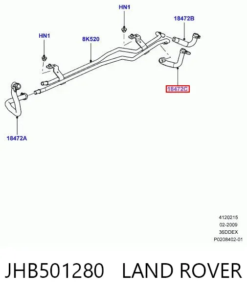  JHB501280 Land Rover