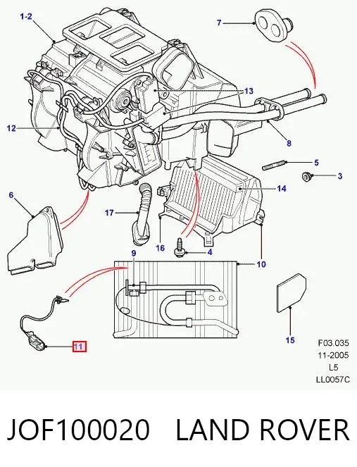  JOF100020 Land Rover