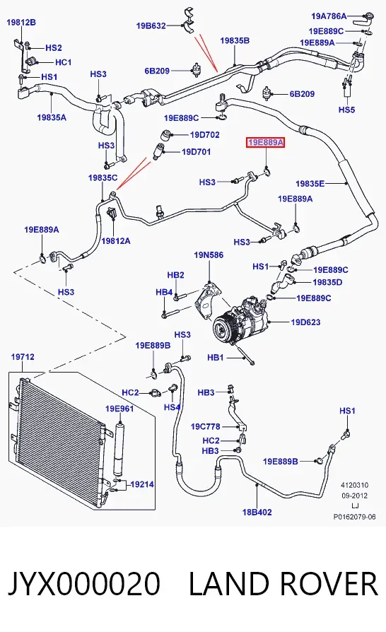  JYX000020 Land Rover