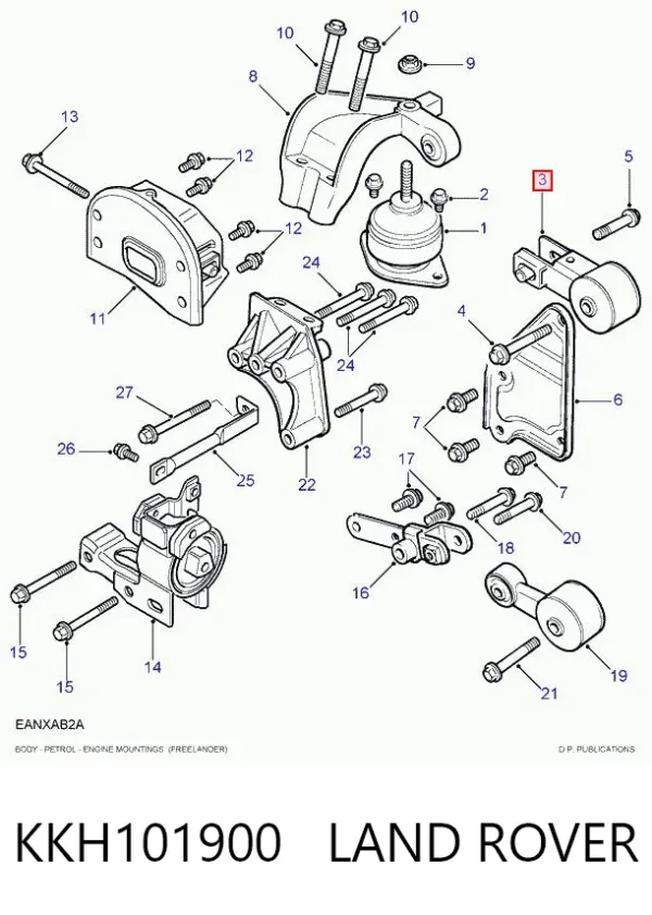  KKH101900 Land Rover