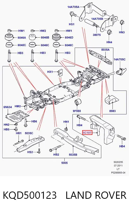  KQD500123 Land Rover