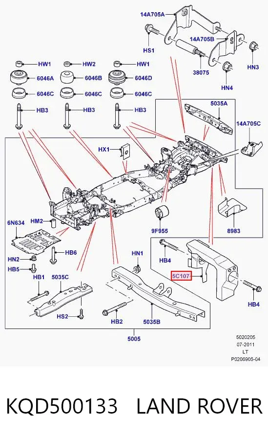  KQD500133 Land Rover