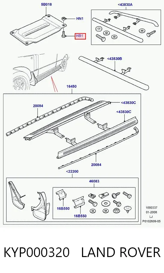  KYP000320 Land Rover