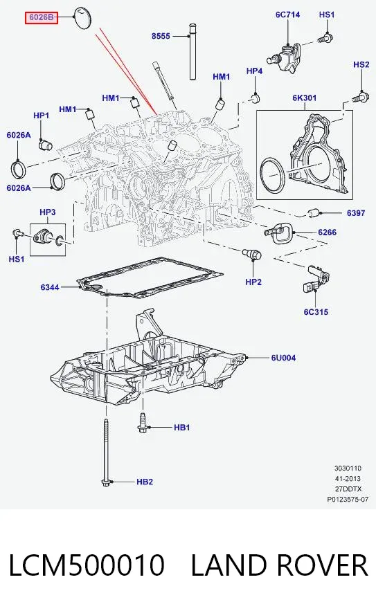  LCM500010 Land Rover