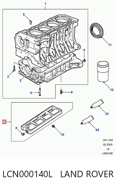  LCN000140L Land Rover