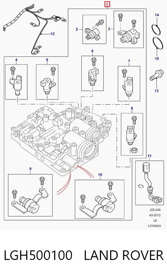  LGH500100 Land Rover