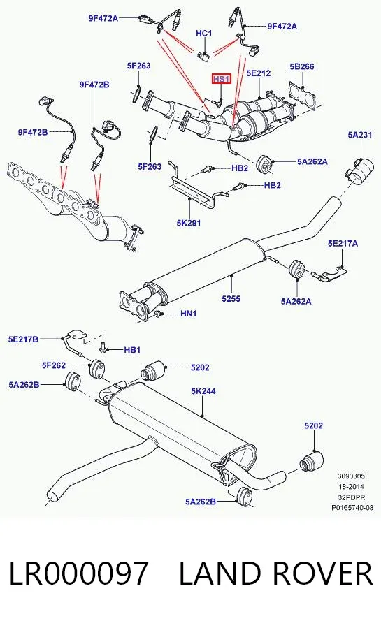  LR000097 Land Rover