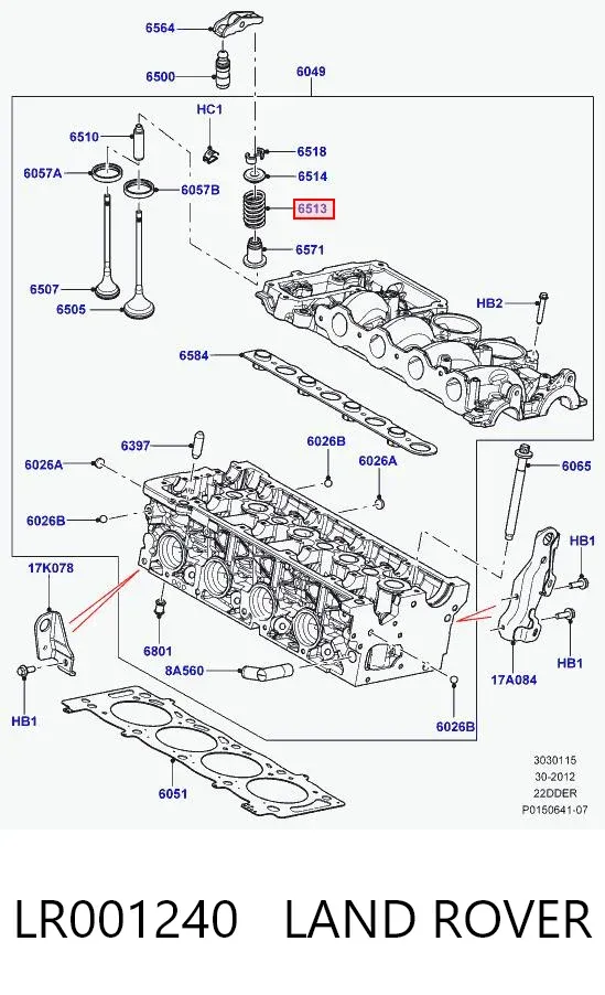  LR001240 Land Rover