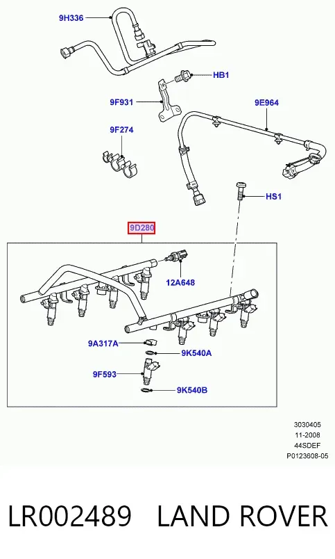  LR002489 Land Rover