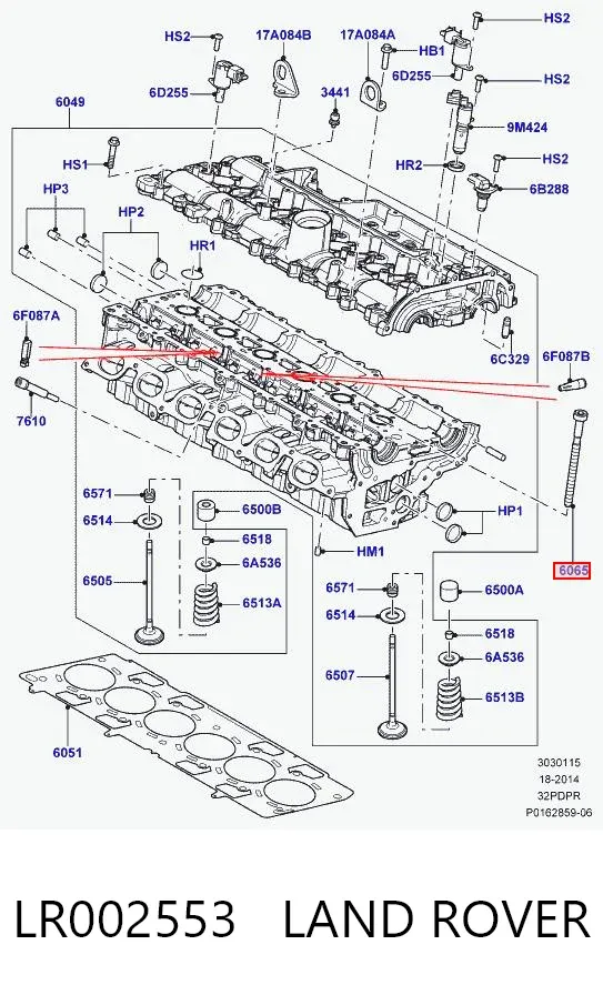  LR002553 Land Rover