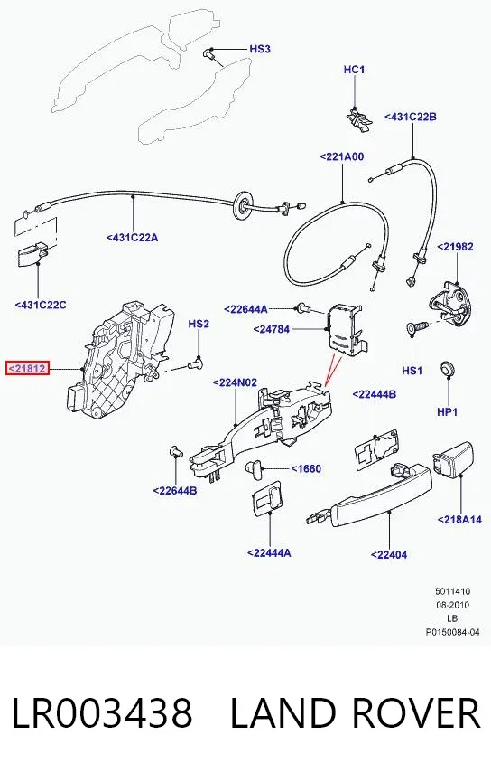  LR003438 Land Rover