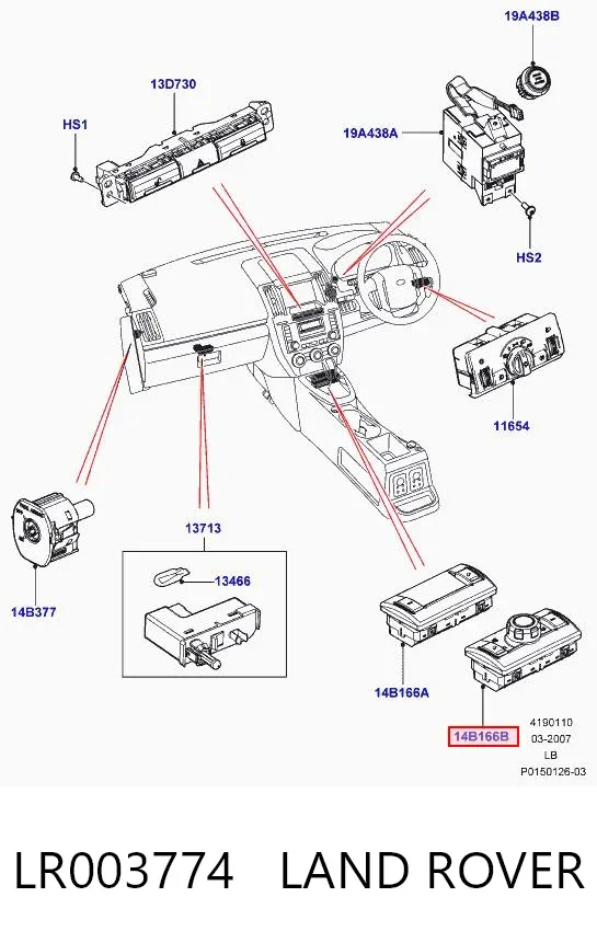  LR003774 Land Rover