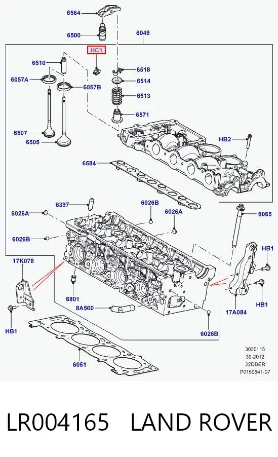  LR004165 Land Rover