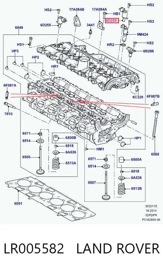  LR005582 Land Rover