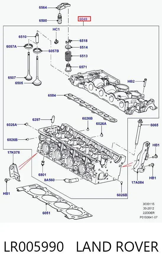  LR005990 Land Rover