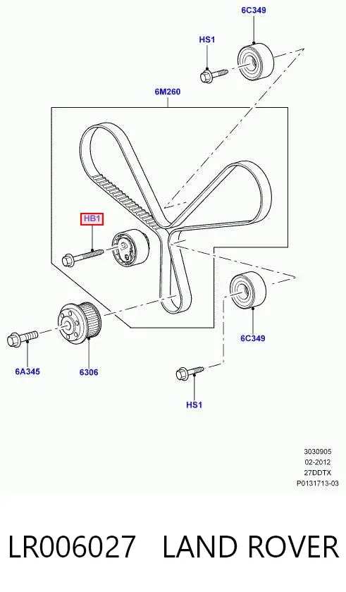  LR006027 Land Rover