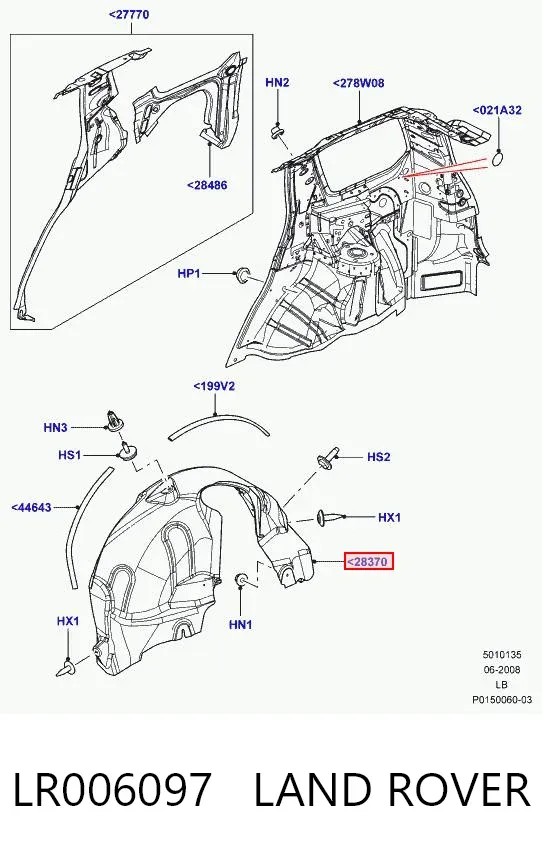  LR006097 Land Rover