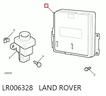 Електронний блок керування двигуном LR006328 Land Rover
